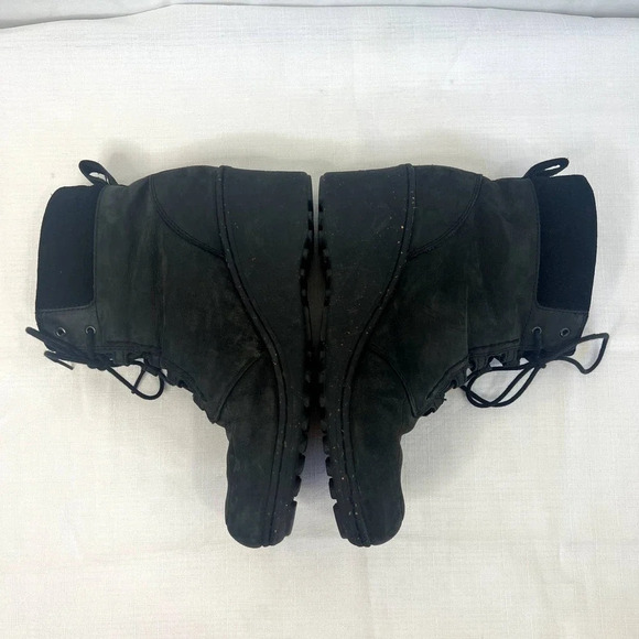 Keen Akita Wedge Boots Black Women's Size 10 - Picture 3 of 14